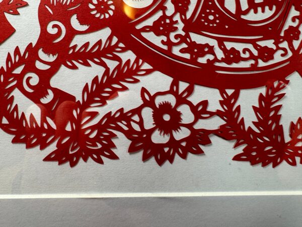 handcrafted papercut